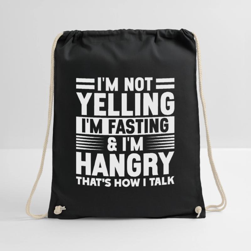 Intermittent fasting Intermittent fasting Drawstring Bag