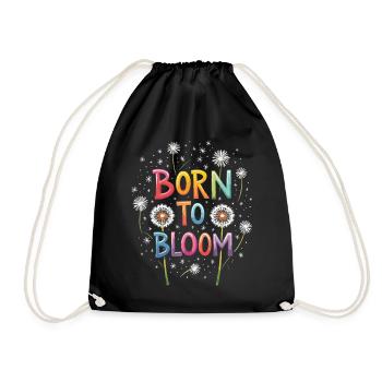 Dandelion Dandelion Lover Floral Floral - Sac de sport léger - noir - Devant