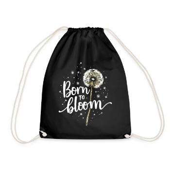 Dandelion Dandelion Lover Floral Floral - Sac de sport léger - noir - Devant