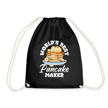 La meilleure crêpière du monde - Sac de sport léger - noir - Devant