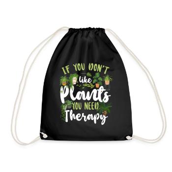 Jardinage amateur de plantes si vous ne le faites pas - Sac de sport léger - noir - Devant