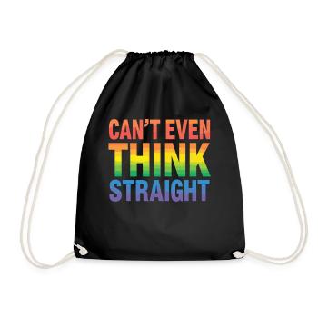 Pride LGBTQ Pride Regenbogen Pride Gay Pride Lgbtq - Turnbeutel - Schwarz - Vorne