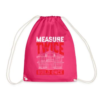 Architecte Architecture Cadeau Étudiant en architecture - Sac de sport léger - fuchsia - Devant