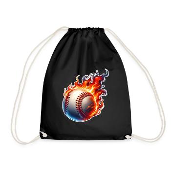 Base-ball - Sac de sport léger - noir - Devant
