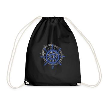 4 Capitaine Sailor Windrose - Sac de sport léger - noir - Devant