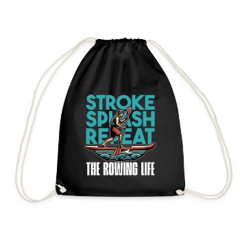 Aviron aquatique Splash Repeat Sports nautiques - Sac de sport léger - noir - Devant