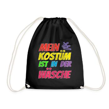 Mon costume est au lavage - Sac de sport léger - noir - Devant