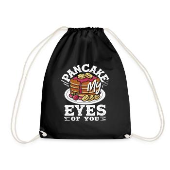 Pancake eyes de votre plaisir - Sac de sport léger - noir - Devant