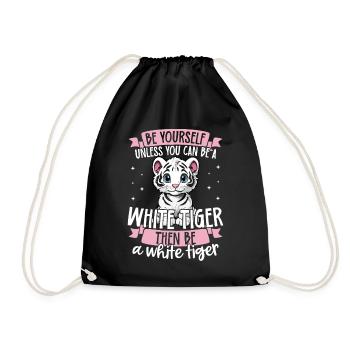 Soyez vous-même à moins que vous ne puissiez être un homme blanc - Sac de sport léger - noir - Devant