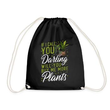 Amateur de plantes jardinant si j’appelle - Sac de sport léger - noir - Devant