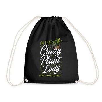 Plant Lover Gardening I'm That - Turnbeutel - Schwarz - Vorne
