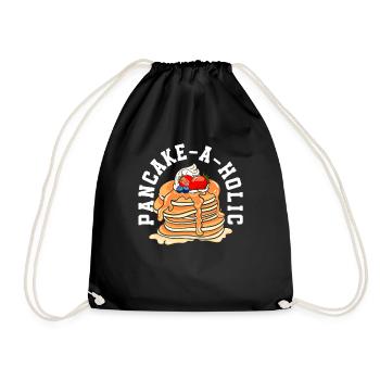Crêpes Plaisir des crêpes - Sac de sport léger - noir - Devant