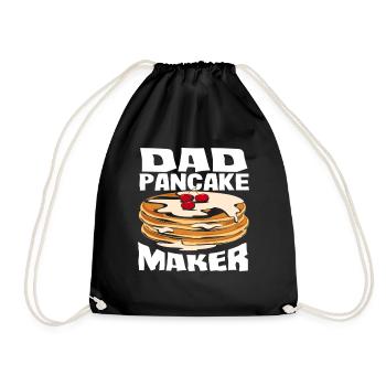 Crêpes Papa Crêperie - Sac de sport léger - noir - Devant