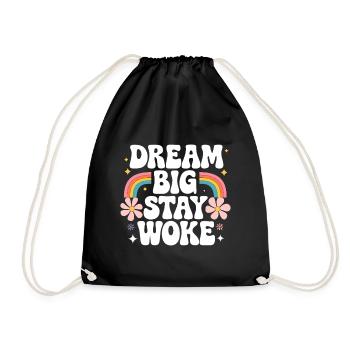 Réveillé - Sac de sport léger - noir - Devant