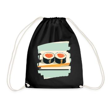 Sushi - Sac de sport léger - noir - Devant