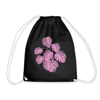 Plant Lover Gardening Diamond - Turnbeutel - Schwarz - Vorne