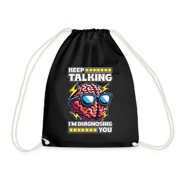 Neurosurgeon Keep Talking I'm Doctor Neurologist - Turnbeutel - Schwarz - Vorne