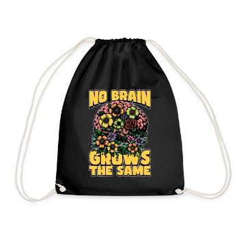 Neurosurgeon No Brain Grows The Same Neurologist - Drawstring Bag - black - Front