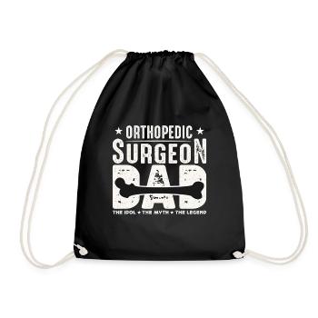 Orthopedic Surgeon Dad The Idol The Orthopedist - Drawstring Bag - black - Front