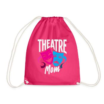 Comédies musicales pour maman de théâtre et maudite musicale - Sac de sport léger - fuchsia - Devant