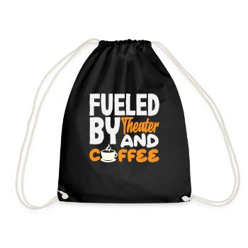 Musical lovers: Driven by theatre and - Drawstring Bag - black - Front