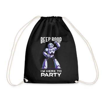 Ai Robotique Geek Tech Humour Robot - Sac de sport léger - noir - Devant