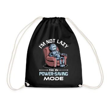 Ai Robotique Geek Tech Humour Robot - Sac de sport léger - noir - Devant