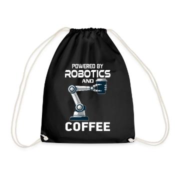 Ai Robotique Geek Tech Humour Robot - Sac de sport léger - noir - Devant