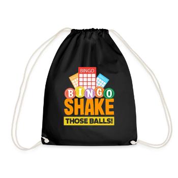 Bingo Shake The Balls Player Fun - Sac de sport léger - noir - Devant
