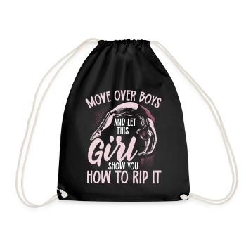 Springboard Diving Diving Diving Divers - Drawstring Bag - black - Front