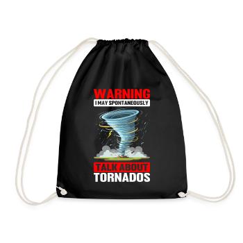 Funny Meteorology Weather Forecast Meteorologist - Drawstring Bag - black - Front