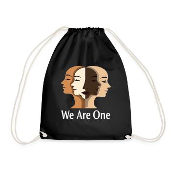 Nous sommes un Diversité Égalité Tolérance - Sac de sport léger - noir - Devant