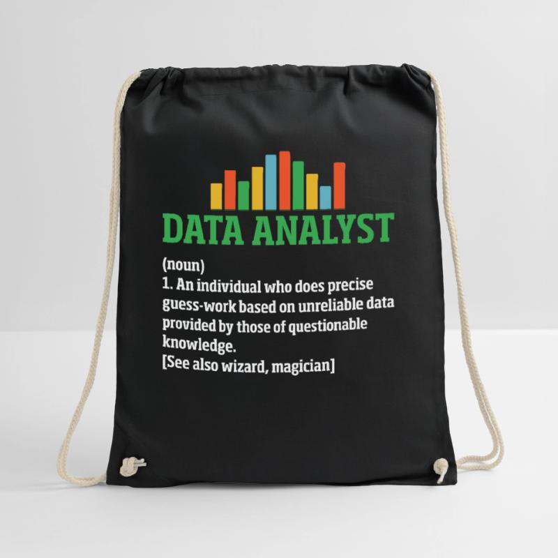 Data Analyst Lustige Definition Tabellenkalkulation Daten Turnbeutel