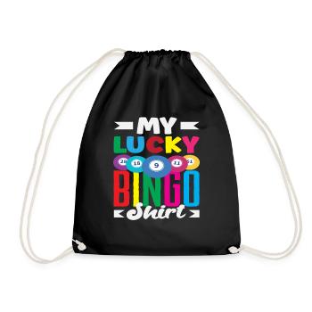 Bingo Mon Joueur de Porte-Bonheur - Sac de sport léger - noir - Devant
