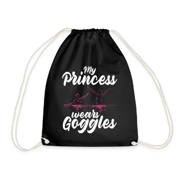Synchronized Swimming Synchro Swimmers - Drawstring Bag - black - Front