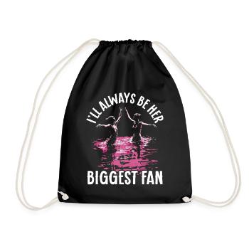 Synchronized Swimming Synchro Swimmers - Drawstring Bag - black - Front