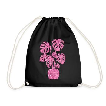 Plant Lover Gardening Diamond - Turnbeutel - Schwarz - Vorne