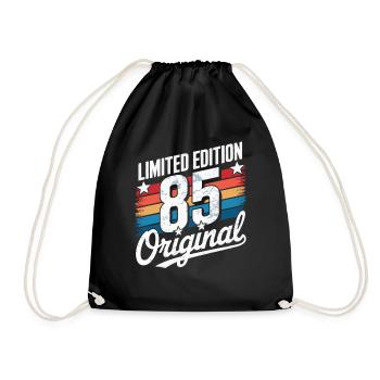 Limited Edition 85 Retro 40th Birthday 1985 Design - Sac de sport léger - noir - Devant