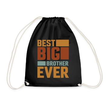 Le meilleur Big Brother de tous les temps ! Meilleur Big Brother de tous les temps - Sac de sport léger - noir - Devant