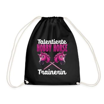 Hobby Horsing Trainer Hobby Equitation - Sac de sport léger - noir - Devant