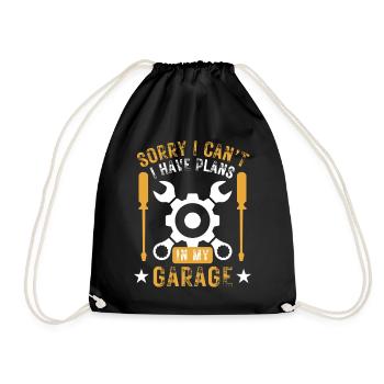 Craftsmen Craftsmen Do-it-Yourselfers - Drawstring Bag - black - Front