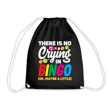 Les joueurs de bingo ne pleurent pas au bingo - Sac de sport léger - noir - Devant