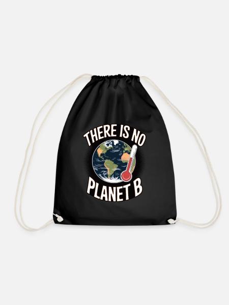Il n’y a pas de planète B - Sac de sport léger - noir