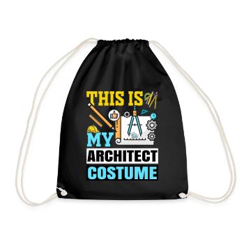 Architecte - Sac de sport léger - noir - Devant