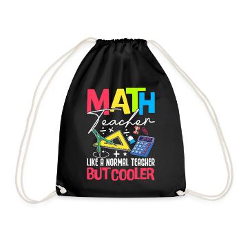 PROFESSEUR DE MATHÉMATIQUES - Sac de sport léger - noir - Devant