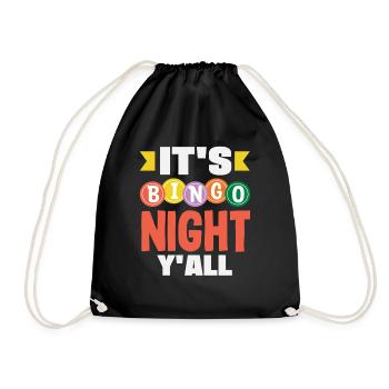 C’est une soirée bingo pour vous tous - Sac de sport léger - noir - Devant