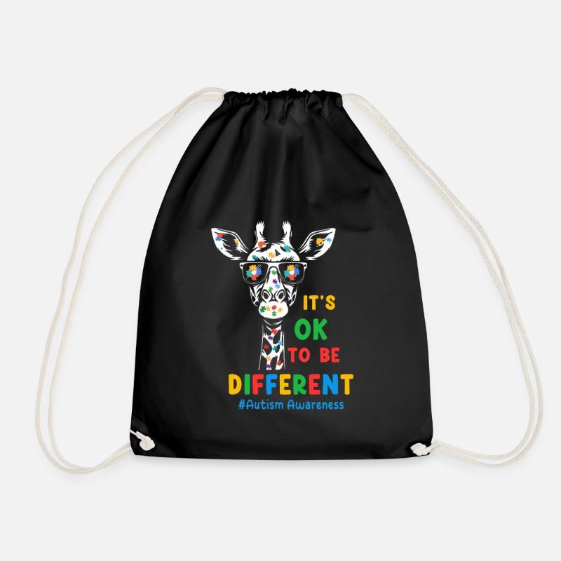 Autisme Autiste - Sac de sport léger - noir