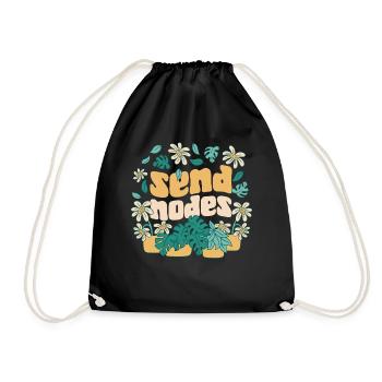 Amateur de plantes jardinage Jeu de mots Envoyer - Sac de sport léger - noir - Devant