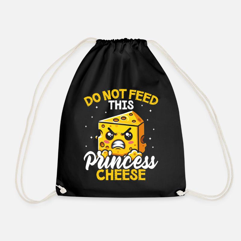Lactose intolerant Lactose intolerance - Drawstring Bag - black