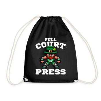 FULL COURT PRESS - BASKETBALL - Drawstring Bag - black - Front